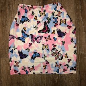 💖🦋Y2K butterfly skirt🦋💖